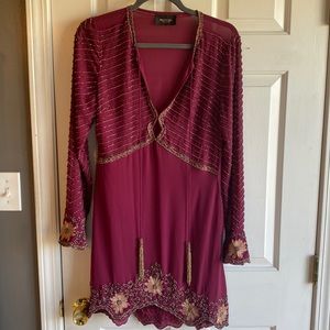 Nasty Gal Collection Beaded Mini Dress